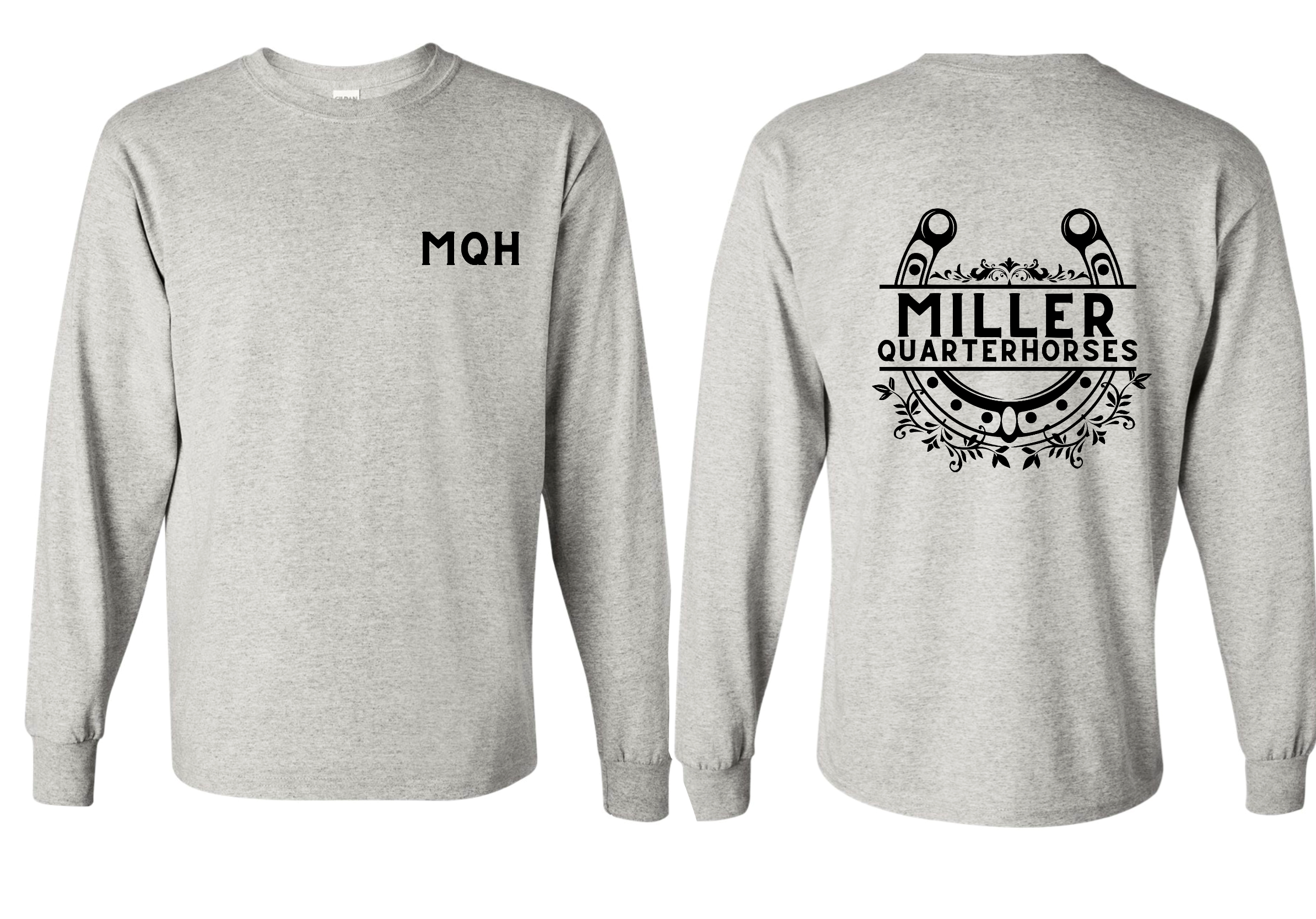 LONG SLEEVE FRONT￼& BACK