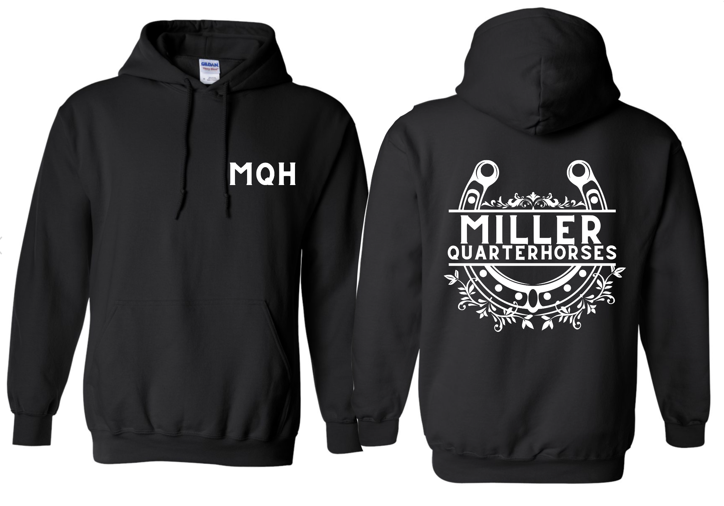 HOODIE FRONT BACK